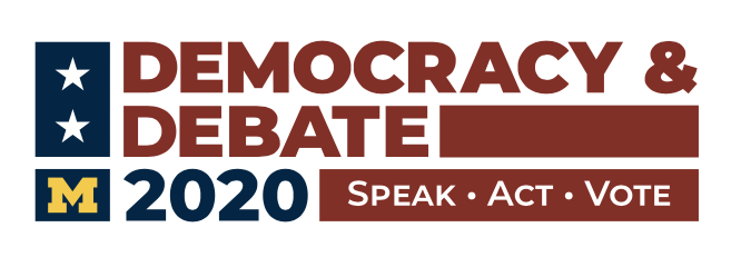 Democracy and Debate logo